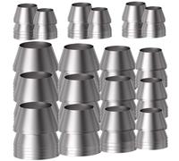 GANAZONO Kit 18 Cales en Fer pour Manche De Marteau, Accessoires De Fixation Compacts pour Usage Professionnel en Bâtiment Et Menuiserie