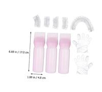 GANAZONO Kit de Teinture Cheveux Complet pour Salon et Maison Professionnel avec Applicateur Gants et Accessoires pour Colorations et Décolorations Faciles Adapté à Tous Types de Cheveux