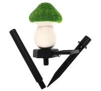 GANAZONO Lampe Solaire Jardin Décorative Forme Champignon Étanche Éclairage LED Automatique Énergie Solaire pour Pelouse et Extérieur