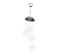 GANAZONO Lampe Solaire LED à Suspension Éolienne Neigeuse Éclairage Automatique pour Décoration Extérieure et Jardin Lumière Ambiance Festive et Romantique