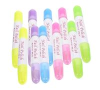 GANAZONO Lot De 10 Stylos Dissolvants Pour Vernis à Ongles Petit Format, Rechargeables Et Portables, Pour Nettoyage Précis Des Contours, Usage Professionnel Et Domestique, Sans Dissolvant Inclus