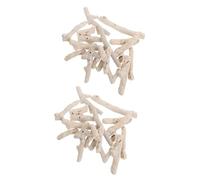 GANAZONO Lot de 2 Pierres Naturelles de Corail Concassé 250G pour Aquarium Gravier Filtrant Régulateur de Ph et Décor de Fond pour Petits Bassins Aquatiques