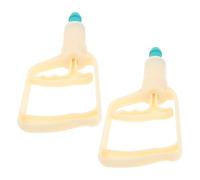 GANAZONO Lot de 2 Pompes à Traire Manuelles pour Élevage de Chèvres Pièces Détachées Résistantes pour Machine à Traire Ovine Pompe à Vide Portable Adaptée à la Collecte de Lait en Ferme