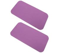 GANAZONO Lot de 2 Tapis de Jardinage en TPE Épais 34X17X06 CM Violet Protège-Genoux Antidérapant et Imperméable pour Jardinage Nettoyage Yoga et Exercices Physiques