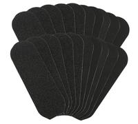GANAZONO Lot De 20 Recharges De Limes à Pieds Papier De Verre 13,3 x 4,3 Cm Pour Pédicure Élimination Peau Morte Crevassée Accessoires Soins Des Pieds Ménagers
