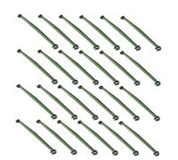 GANAZONO Lot de 24 Pièces De en Plastique pour Jardinage Tiges De Support pour Concombre Treillis Attaches pour Connecteurs pour Tuteurs De Attaches De
