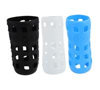 GANAZONO Lot De 3 Housses De Bouteille Multifonctions en Silicone pour Boissons Froides Réutilisable
