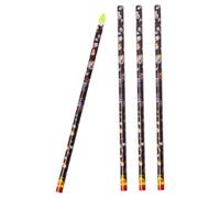 GANAZONO Lot de 4 Stylos pour Nail Art Pointillage Auto-adhésif, Couleurs Jaune Blanc Rose Fluo Vert, Outil de Ramassage de Strass, Accessoire Manucure Professionnel, Usage Salon et DIY