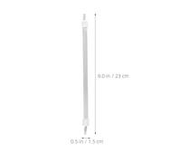 GANAZONO Lot de 4 Tubes Chauffants en Quartz Infrarouge 23 CM Élément Chauffant Électrique en Céramique pour Radiateur d'Appoint Pièces de Chauffage Efficaces pour Usage Intérieur et