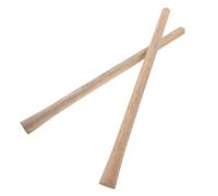 GANAZONO Manches De Pelle en Bois Massif 50-51 Cm pour Jardinage Et Bricolage, Lot De 2 Pièces, Manche à Balai Solide, Remplacement Ergonomic pour Houe Et Outils Agricoles