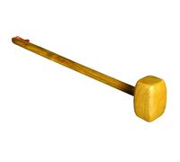 GANAZONO Marteau Multifonctionnel en Bois à Long Manche pour Massage du Dos et Cou Stimulante Circulation Sanguine Fatigue Usage Portable Bien-être Famille