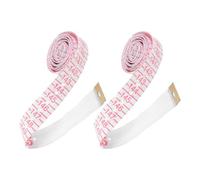 GANAZONO Mesure Braille Portable Flexible 2 Pièces Règle en Plastique avec Indications Tactiles pour Personnes Aveugles