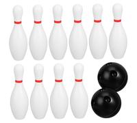 GANAZONO Mini Set de Bowling Quilles et Boules Compact pour Jeux Intérieurs et Extérieurs Kit Amusant de Motricité pour