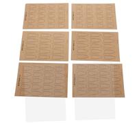 GANAZONO Nail Art Drawing Practice Sheets Double-sided Reusable For Beginners And Professionals With Pet Transparent Film Nail Art Hand-painting Cards For Manicure Training And Design