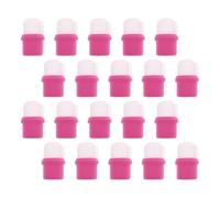GANAZONO Nail Soaker Caps 20 Pièces Outils Professionnels Respirants Protège-Doigt pour Manucure Ongles Acryliques Gel Kit de Dissolvant à Domicile