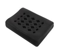 GANAZONO Oreiller Cervical Noir en Pvc et Mousse pour Salon de Coiffure, Coussin de Shampooing Antidérapant Minimisant L'inconfort, pour Soins Capillaires