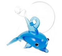 GANAZONO Ornement Flottant Verre pour Aquarium Décoration Suspendue Poisson Verre Réaliste et Résistant à Eau Accessoire Décoratif pour Paysage Marin de Bocal à Poissons