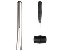 GANAZONO Outil Extraction Cuvette Acier Inoxydable Presse Mécanique pour Réparation Roulements Vélo Kit Entretien Direction