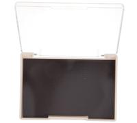 GANAZONO Palette Magnétique Vide De Maquillage Format Compact Couvercle Transparent Pour Usage Professionnel Et Personnel, Rangement Fards à Paupières, Blush Et Illuminateurs, Portable Voyage