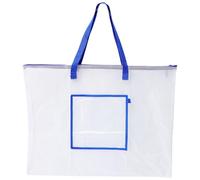 GANAZONO Paquet Étanche pour Poignée en PVC Grandes Affiches et Fermeture Éclair et Facile à Organiser pour Peintres et Étudiants