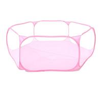 GANAZONO Parc Pliable pour Animaux de Compagnie Cage à Animaux Tissu Polyester Six Pans Plusieurs Couleurs Taille Moyenne Intérieur Bébé