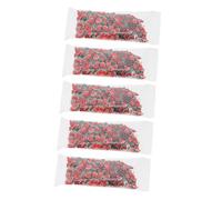 GANAZONO Patchs Nail Art Diy Fruits, Lot De 5, 10 G, Polymère Souple, Motifs Pastèque Et Fraise, Accessoires Décoratifs Pour Ongles Et Coque De Téléphone, Bricolage Et Fête