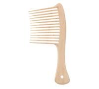 GANAZONO Peigne à Dents Larges et Anti-statique pour Barbe et Cheveux Frisés Démêlage sans Tiraillement Outil Coiffure Léger et Pratique pour Hommes