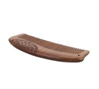 GANAZONO Peigne Bois de Santal Naturel à avec Manche Peigne Massage Antistatique pour Cheveux Fins pour Soins Capillaires et Détente