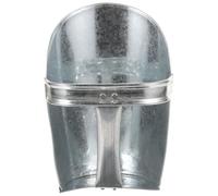 GANAZONO Pelle à Aliments pour Bétail en Acier Inoxydable Épaisse, Taille Moyenne, Légère et Portable, pour Ferme et Jardin, Outil de Ramassage Pratique pour Volailles et Alimentation