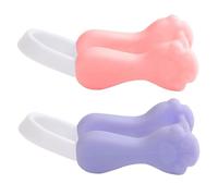 GANAZONO Pince Rehausse-Nez en Silicone 2Pcs Design Ergonomique pour Modelage et Lifting Confortable Pendant le Sommeil