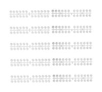 GANAZONO Planches De Couleurs Pour Ongles 240 Pièces Format Naturel Et Transparent Double Face Autocollant Pour Nail Art Débutants Accessoires Professionnels De Manucure Et Pratique