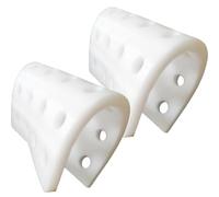 GANAZONO Plaques D’éponge Hydroponique pour Culture de Légumes en Intérieur et Serrage, Lot de 2 Pièces 40 Mm Trous, Substrat Aéré et Léger pour Jardinage sans Sol, Système de Germination