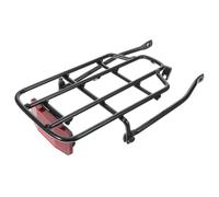 GANAZONO Porte-Bagages Arrière Siège Arrière Haute Élasticité pour Vélo Électrique 14-16 Pouces en Métal Creux Support Robuste Polyvalent Compatible VTT et Vélo Pliant pour Transport