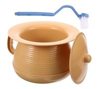 GANAZONO Pot De Chambre Portable Unisexe Avec Couvercle Seau à Urine En Plastique Urinoir Anti-éclaboussures Pour Maison Pot De Nuit Pour Garçon Et Filles Et Adultes