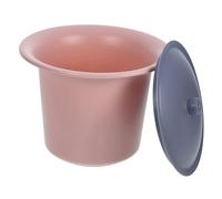 GANAZONO Pot de Chambre Unisexe avec Couvercle Crachoir Portable Anti-Odeur Urinoir en Plastique pour Camping et Maison Pratique pour Personnes Âgées et Femmes Enceintes