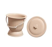 GANAZONO Pot De Nuit Plastique Léger Avec Couvercle Urinoir Pour Garçon Fille Et Adultes Pot Anti-odeur Pour Chambre à Coucher Utilisation Pratique Pour Femmes Enceintes Et Personnes