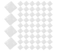 GANAZONO Présentoir de Couleurs à Ongles en Verre Blanc 100 Pièces, Double Face, Nuancier Pratique, pour Afficher les Designs et Faciliter le Choix des Couleurs pour Salon de Nail Art