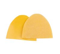 GANAZONO Protection de Semelle Antidérapante en Tpr pour Talons Hauts et Sandales, Coussinets Avant-Pied Jaune, 1 Paire, Protège L'Usure Bruit