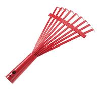 GANAZONO Râteau De Jardin Acier à Dents Outil Multifonction pour Désherbage Et Ramassage Éfficace Et pour Jardinage Pratique