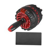 GANAZONO Roue Abdominale Silencieuse à Double avec Tapis Épais Appareil Entraînement Abdominal pour Domicile Accessoire Fitness pour Femmes Renforcement Musculaire et Perte de Poids