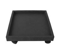 GANAZONO Roulette Plantes Support A Roulette de Plante Pot de Mover Plant Pot Dolly Roulette Placez Plancher Plateau de MOVELES roulettes pour Plantes Support A Roulette