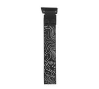 GANAZONO Ruban décoratif et dragonne pour Clavier mécanique, Fixation Rapide sans Outil, Protection renforcée, pour de Gaming à Domicile, 1 Set en Plastique et métal