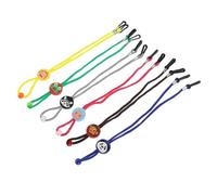 GANAZONO Set de Cordons de Masque Garçon Fille Anti-perte Ajustables Motifs Animaux Cartoon Colorés