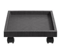 GANAZONO Soucoupes Pots De Fleur Carrées avec Roulette De Plante Pot Mover Plant Pot Roulette Placez Plancher Plateau De Moveles Plateau Plante Roulette 29par29