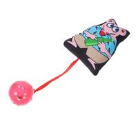 GANAZONO Souris Interactive Peluche pour Chat avec Cloches Jouet Amusant pour Éveiller Les Instincts De Chasse pour Jeu Indépendant Ou Interactivité