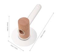 GANAZONO Station de Propagation Murale Verre et Bois pour Plantes Hydroponiques Vase Suspendu Élégant pour Bouturage Décoration Murale pour Salon et Bureau