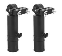 GANAZONO Support de Parapluie Réglable pour Chariot de Golf en Plastique Portable 2pcs pour Parcours de Golf