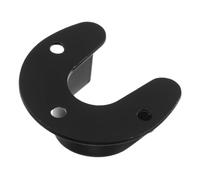 GANAZONO Support de Tringle à Vêtements Acier Inoxydable avec Base Flasque Fixations pour Tiges de Placard et Rideaux de Design Élégant et Durable pour Maison et Camping