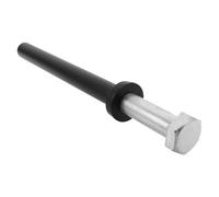 GANAZONO Support Mural pour Haltères en Acier au Carbone 25Mm Crochet Porte-Barre Robuste 1 Pièce Rack Rangement Multifonction pour Disques Ceintures et Corde à Sauter pour Salle de