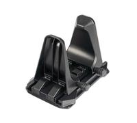 GANAZONO Support Mural Réglable pour Vélo Noir Crochet de Rangement Horizontal Robuste pour Garage et Abri Gain de Place pour Vélo VTT et Route